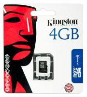 Kingston 4GB microSDHC (SDC4/4GBSP)